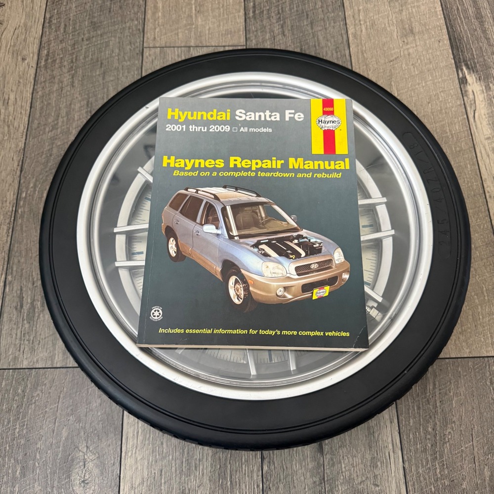 Haynes Repair Manual Hyundai Santa Fe 2001-2009 All Models 43050 Book Decor